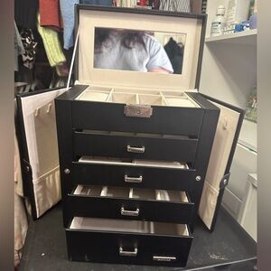Large Jewelry Organizer - Black